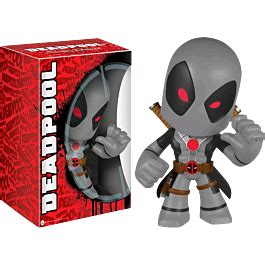Deadpool Figure | Black & Grey Deadpool Super Deluxe Vinyl Figure | Deadpool Deluxe Vinyl Figure ...