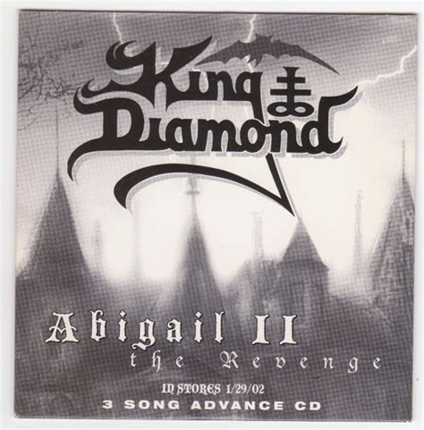 King Diamond Abigail Ii The Revenge 3 Song Advance Cd 2002 Cd