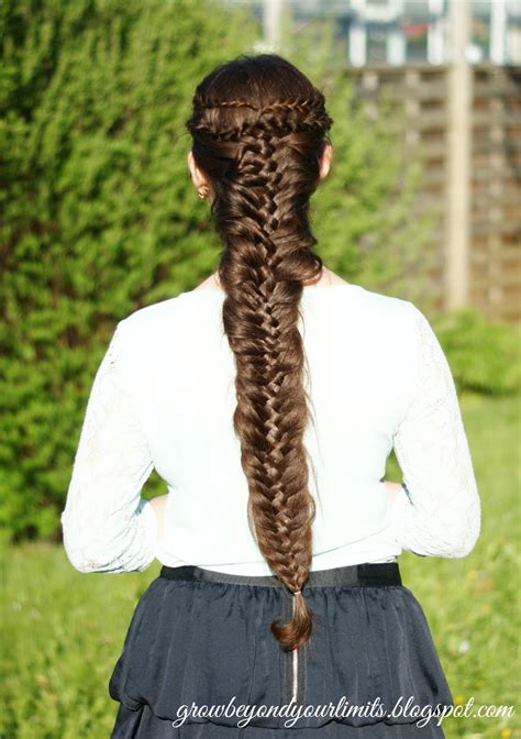 Start by brushing out your hair, then putting it in a (very loose) side pony tail. How to grow healthy, long and beautiful hair. Holistic and ...