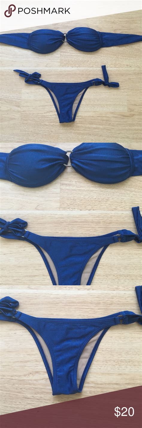 BRAZILIAN BIKINI Bikinis Brazilian Bikini Blue Brazilian Bikini