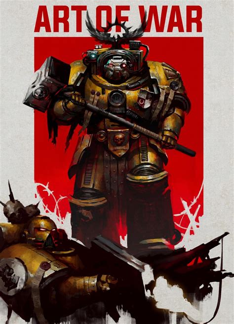 Imperial Fists Art By Misha Savier K Gallery