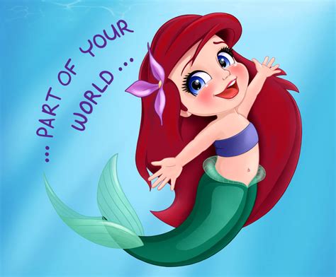 Ariel Part Of Your World By Artistsncoffeeshops On Deviantart