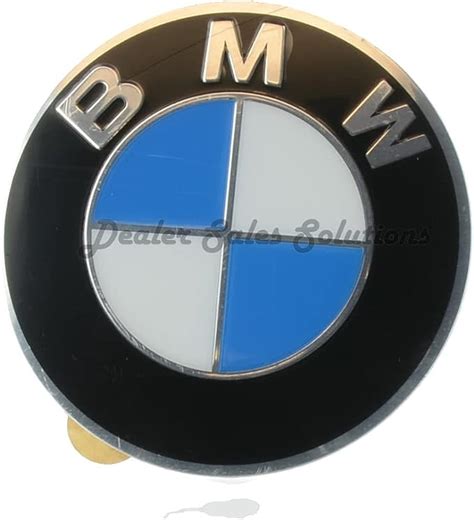 Genuine Bmw Wheel Center Cap Emblem Insignia Roundel Badge 645mm