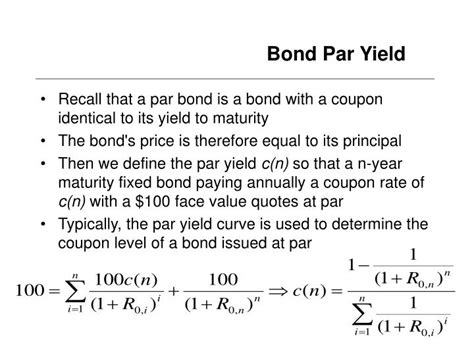 Ppt Chapter 2 Bond Prices And Yields Powerpoint Presentation Id2716955