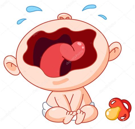 Chorando Clipart Dos Desenhos Animados Do Bebê Friendlystock Ph