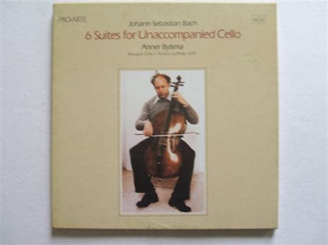 Bach Six Suites For Unaccompanied Cello Anner Bylsma Cello