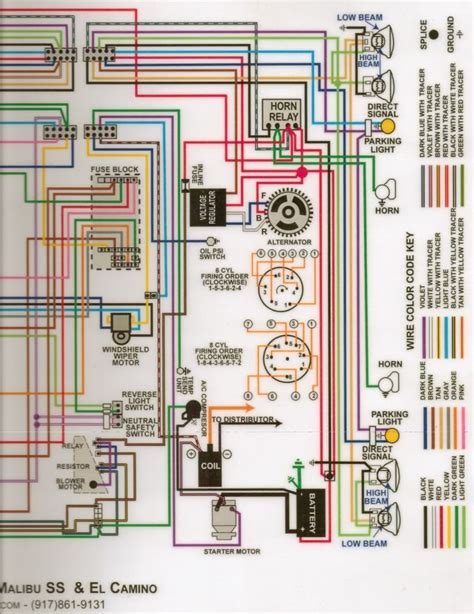 Photo By David Armstrong Electrical Wiring Diagram Chevelle 1966