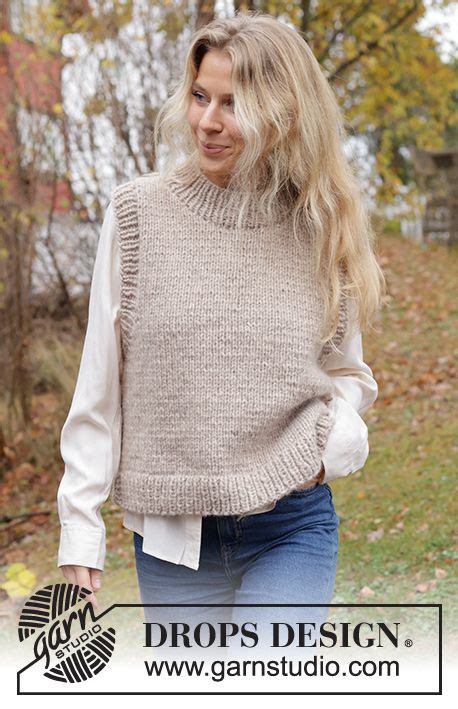 Isla Slipover Drops 226 58 Free Knitting Patterns By Drops Design Modele Tricot Gratuit