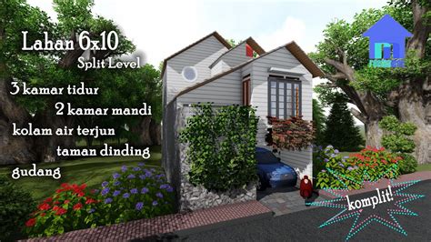 Desain rumah minimalis memang menjadi salah satu desain rumah yang sukses menjadi primadona pada masa sekarang ini. Desain RUMAH MINIMALIS 6x10 meter 3 KAMAR TIDUR ada KOLAM AIR TERJUN fasilitas KOMPLIT! -eps1 ...