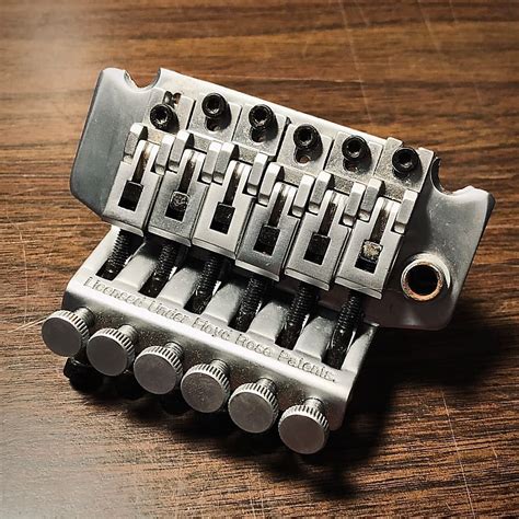 Licensed Floyd Rose Bridge Matte Silver Tone Town Reverb