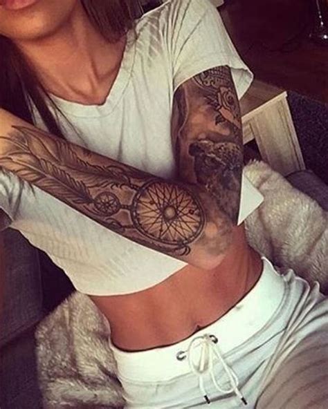 43 Most Gorgeous Sleeve Tattoos For Women