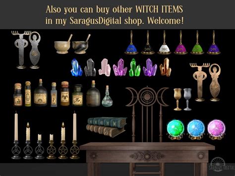 Witch Candles Vtuber Assets Gothic Twitch Overlay Wicca Etsy