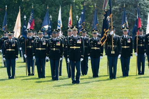 The Old Guard Bid Farewell During Change Command Responsibility