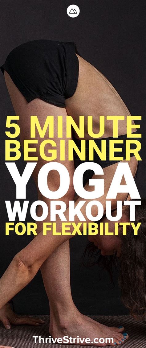 Minute Beginner Yoga Workout For Increasing Flexibility Beginner Yoga Workout Yoga For