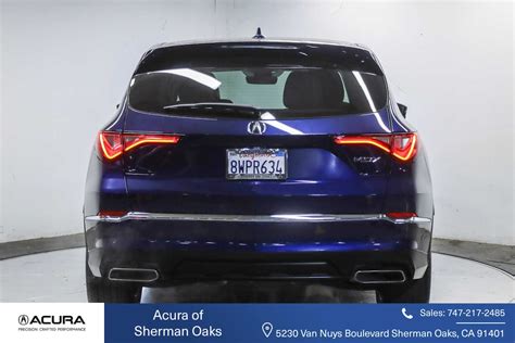 2022 Acura Mdx Fwd With Technology Package Serving Van Nuys Calabasas
