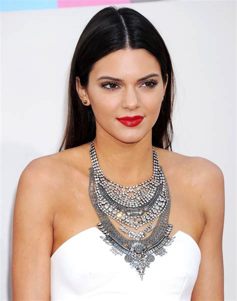 Kendall Jenner Wearing Tiny White Mini Dress At 2013 American Music