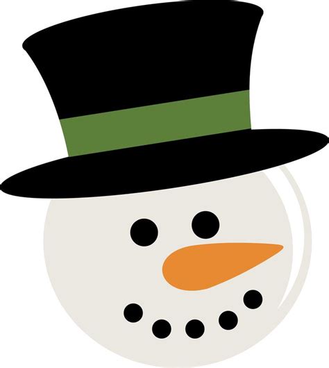 snowman face clip art free clipart best clipart best