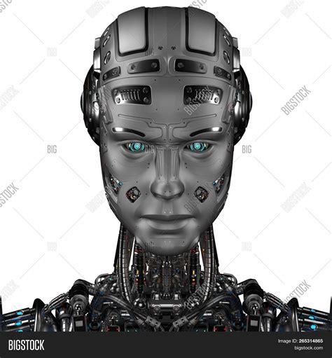 Robot Face Very Image And Photo Free Trial Bigstock