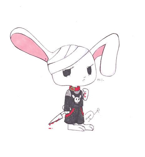 Emo Bunny By Rabi1lover On Deviantart