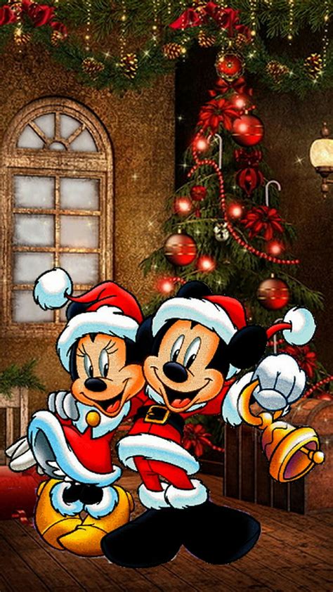 Mickey Mouse Christmas Phone Wallpaper Mickey Mouse Christmas