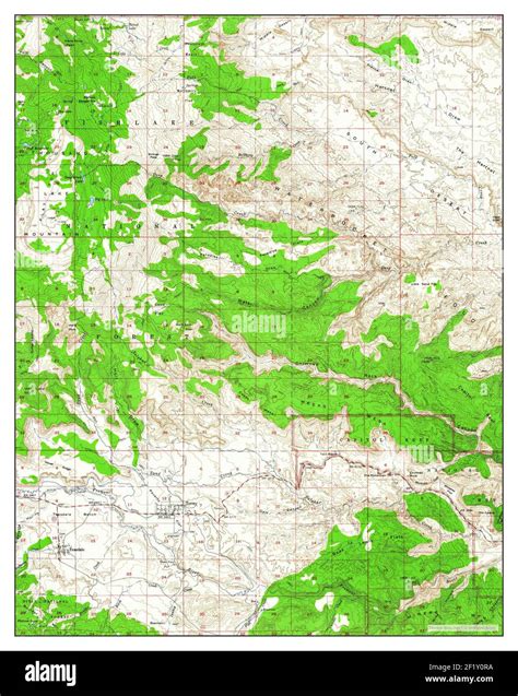 Map Of Torrey Utah Cut Out Stock Images And Pictures Alamy