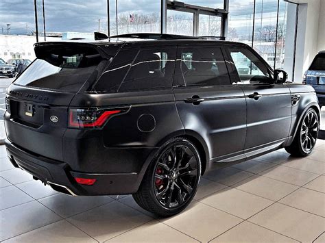 2022 Full Satin Black Range Rover Sport Best Specs Ever