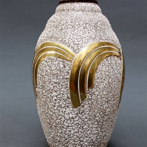Art Deco Ceramic Vase By Odyv Circa 1930s Bureau Of Interior