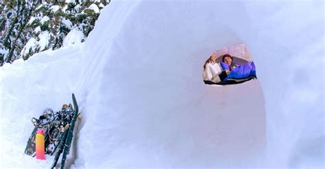 This Luxury Resort Will Help You Build Your Own Snow Cave For The