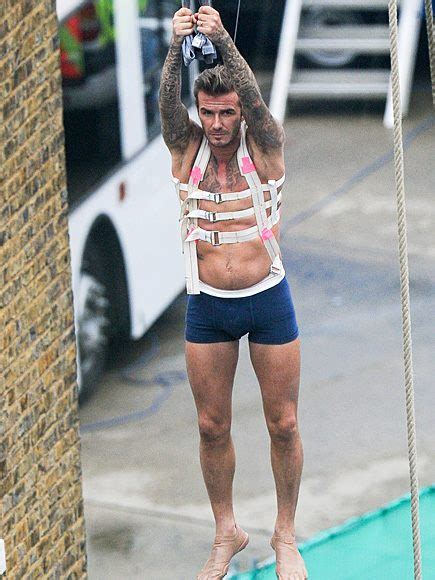 David Beckham Looks Absolutely Thrilled While Shooting His Latest Handm Ads Fans Caption This