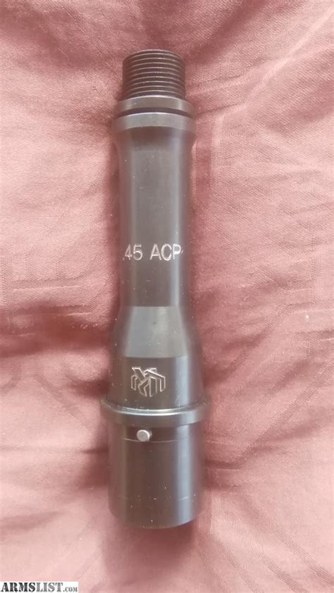 Armslist For Sale Ar 15 45 Acp Pistol Barrel 45 Inch Coltglock