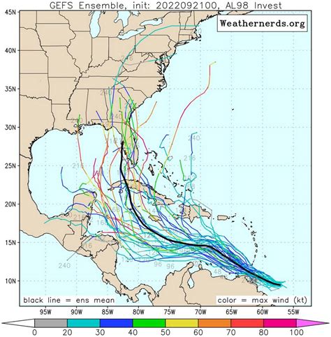 Whats A Spaghetti Model How We Project Hurricane Paths Charlotte
