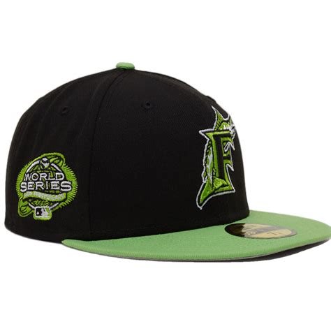 Black And Lime Green Fitted Hats Black And Lime Green Baseball Caps