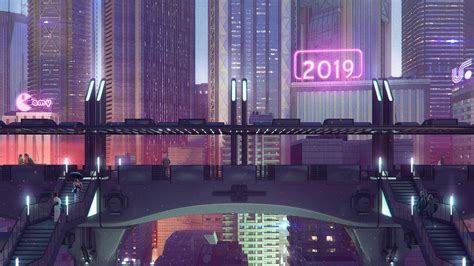 Artstation 2019 City
