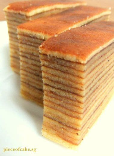 Piece Of Cake Thousand Layer Cake Kueh Lapis Legit Thousand Layer