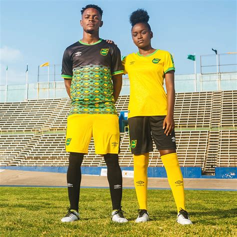 A gander at the new england away kit, as sported by rashfordinho. Jamaica 2018-19 Umbro Home Kit | 18/19 Kits | Football ...