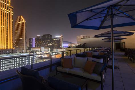 Enjoy an array of wine selections, signature cocktails, craft beers, single malt scotch, and more. Best rooftop bars in America