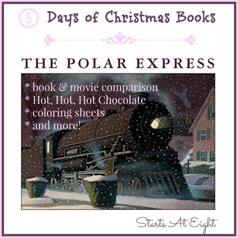 5 Days Of Christmas Books The Polar Express Startsateight