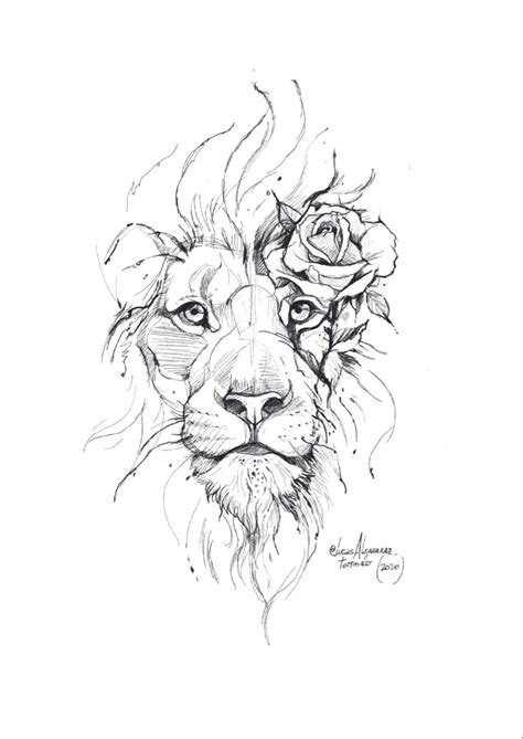 Leon Scketch Lion Tattoo Design Lion Head Tattoos Lion Art Tattoo