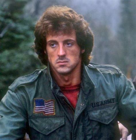 Sylvester Stallone As John Rambo In First Blood 1981 Sylvester