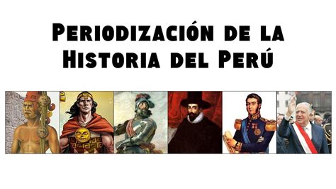 ⭐ ️periodización De La Historia Del Perú 📕 Aulamedia Youtube