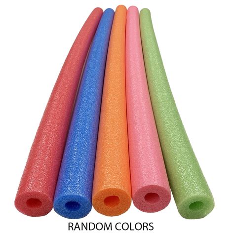 Sports And Outdoors 60 Inch Durable Multi Colored Foam Noodles Hollow