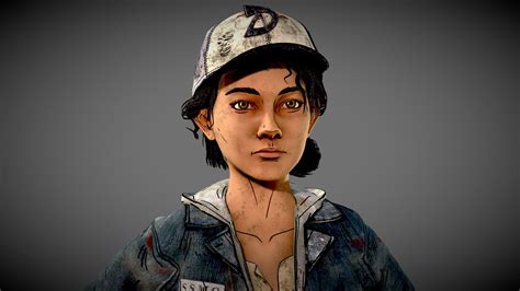 Clementine From Telltales The Walking Dead Download Free 3d Model By