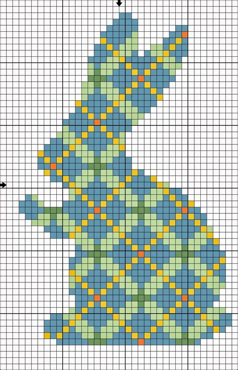 Free counted cross stitch patterns are easy to save and print out for use in creating lovely home decorations and gifts. Kathrin's Blog: Happy Easter