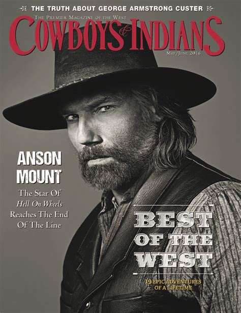 2016cover Cowboys And Indians Magazine