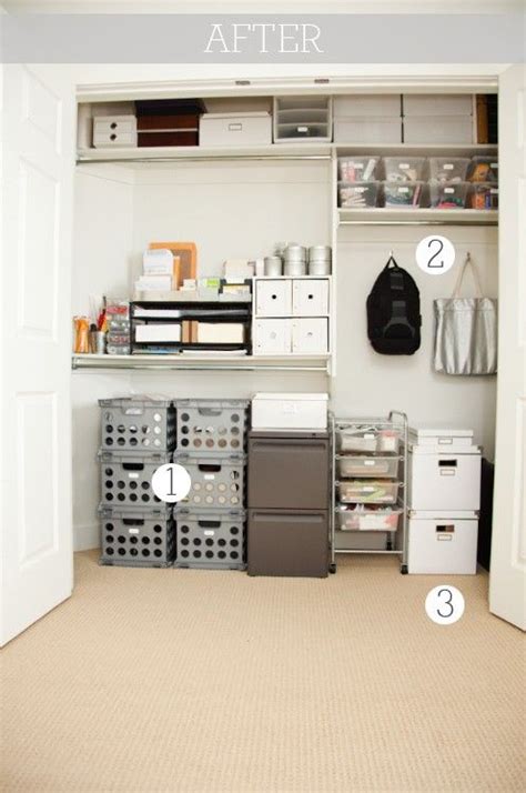 Office organization home offices how to organization tips and hacks home & garden products. Boxwood Clippings » organization | Home office closet ...