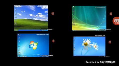Windows Xp Vs Windows Vista Vs Windows 7 Vs Windows 8 Youtube