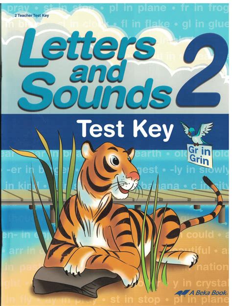 Abeka Letters And Sounds Test Set Second Harvest Curriculum