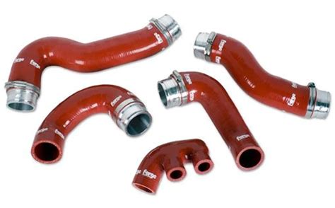 Forge Silicone Turbo Hoses Red For Porsche Turbo Fmkt R