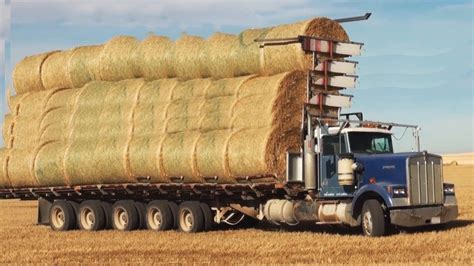 World Amazing Modern Hay Bale Handling Agriculture Equipment Mega