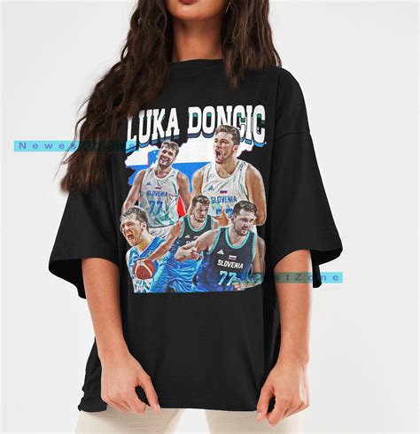 Retro 90s Luka Doncic Slovenian Basketball Unisex T Shirt Beeteeshop